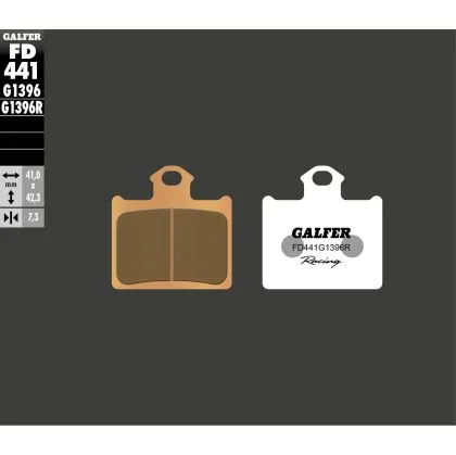 Galfer SINTERED RACING Πίσω Moto Pads FD441G1396R