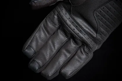 Δερμάτινα γάντια μοτοσυκλέτας ICON STORMHAWK - BLACK