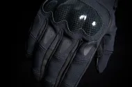Δερμάτινα γάντια μοτοσυκλέτας ICON STORMHAWK - BLACK
