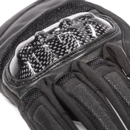 BLACK BIKE CARBO CITY BLACK summer gloves