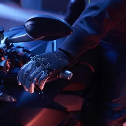 Mănuși moto SPIDI X-KNIT NEGRU/GRI