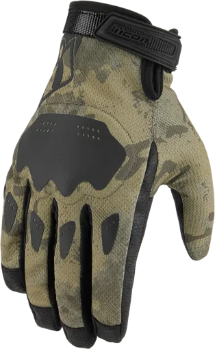 Γάντια Moto ICON HOOLIGAN CE - TAN CAMO