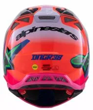 ALPINESTARS SM10 Deegan OR/PU/PK motocross helmet