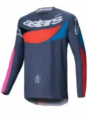 Motocross Jersey Alpinestars TECHSTAR DREEM GRAY/MULTI