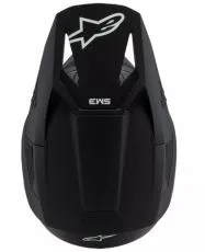 Children's motocross helmet ALPINESTARS SM3 SOLID BLACK