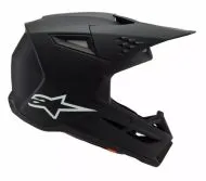 Children's motocross helmet ALPINESTARS SM3 SOLID BLACK