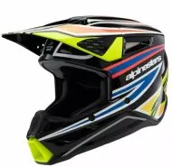 ALPINESTARS SM3 WURX BLK/YL/B Kids Motocross Helmet