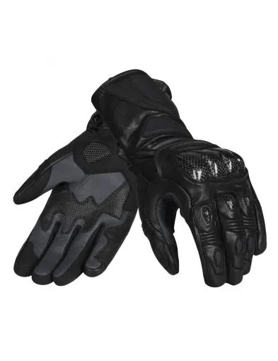 Δερμάτινα γάντια μοτοσυκλέτας SECA ATOM BLACK