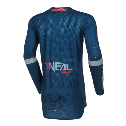 Πουκάμισο μοτοκρός O'NEAL PRODIGY FIVE THREE BLUE/RED V.24