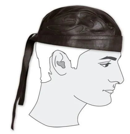 Δερμάτινο κασκόλ A-PRO BANDANA