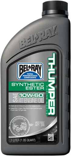 Oil BEL-RAY THUMPER Racing Works Synthetic Ester 4T 10W-60 1L