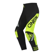 Pantaloni de motocross O'NEAL ELEMENT SHOCKER V.23 NEGRU/GALBEN NEON