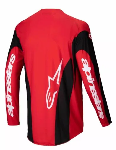 Μοτοκρός φανέλα Alpinestars TECHSTAR DREEM ΚΟΚΚΙΝΟ/ΜΑΥΡΟ