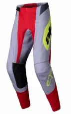 Pantaloni de motocross ALPINESTARS TECHSTAR MELT RED/GREY