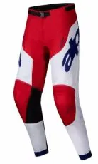 Pantaloni de motocross ALPINESTARS RACER VOIL ROȘU/ALB