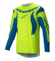Alpinestars FLUID HAUL ΚΙΤΡΙΝΟ/ΜΠΛΕ φανέλα μοτοκρός