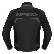 Geacă motocicletă hibridă SPIDI RAPID H2OUT BLACK