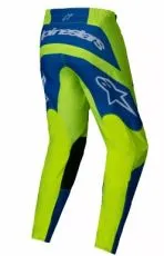 Pantaloni de motocross ALPINESTARS FLUID HAUL GALBEN/ALBASTRU