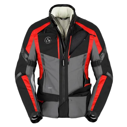 Geaca textila dama SPIDI 4 SEASON EVO RED