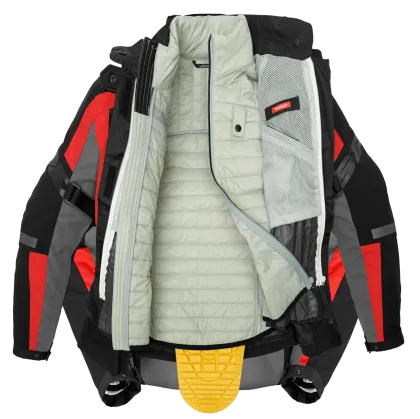 Geaca textila dama SPIDI 4 SEASON EVO RED