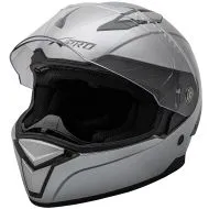 Motorcycle helmet A-PRO BADGE SILVER