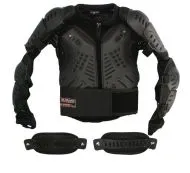 Детска мотокрос ризница ADRENALINE DEFENDER PPE BLACK