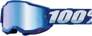 Motocross Goggles 100% ACCURI2 BLUE-MIRROR BLUE