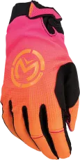 Motocross gloves MOOSE RACING SX-1 PINK/ORANGE