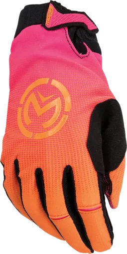 Motocross gloves MOOSE RACING SX-1 PINK/ORANGE