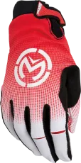 Motocross gloves MOOSE RACING SX-1 RED/WHITE