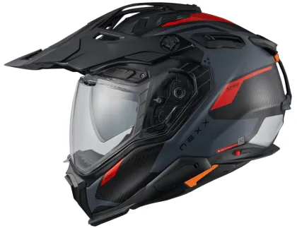 Adventure helmet NEXX X.WED3 KEYO GRAY RED MATT