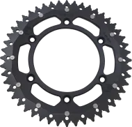Two-component gear wheel MOOSE 1210-210-48 BLACK