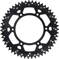 Two-component gear wheel MOOSE 1210-460-48 BLACK