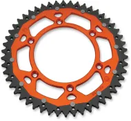 MOOSE 1210-897-50 ORANGE two-piece gear