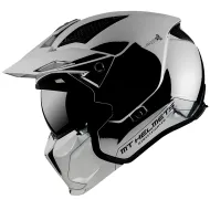 КАСКА MT STREETFIGHTER CHROMED SILVER