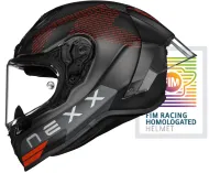 Каска NEXX X.R3R PRO FIM EVO CARBON BLACK MATT