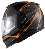 Каска NEXX Y100 B-SIDE BLACK ORANGE