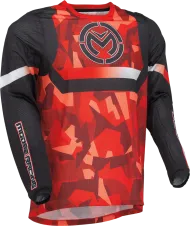 Motocross shirt MOOSE RACING SAHARA RED/BLACK