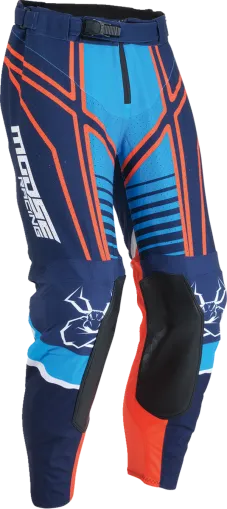 Motocross breeches MOOSE RACING AGROID BLUE/ORANGE