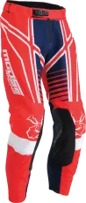 Мотокрос брич MOOSE RACING AGROID RED/WHITE/BLUE