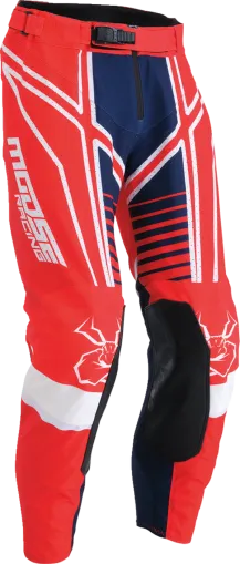 Motocross breeches MOOSE RACING AGROID RED/WHITE/BLUE