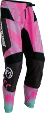 Мотокрос брич MOOSE RACING QUALIFIER PINK/TEAL