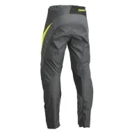 Children's motocross breeches THOR YOUTH SECTOR EDGE DARK GRAY/ACID