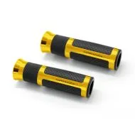Γκριάλια μοτοσυκλέτας BARRACUDA B-LUX RACING GRIPS GOLD