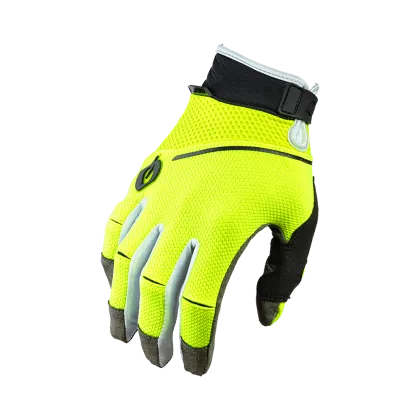 Mănuși de motocross O'NEAL REVOLUTION NEON YELLOW