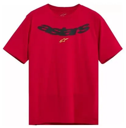 Moto T-shirt ALPINESTARS CSF ELLIPTIC RED
