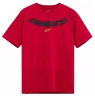 Moto T-shirt ALPINESTARS CSF ELLIPTIC RED