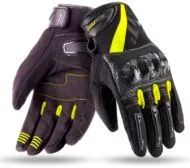 Текстилни ръкавици 70 DEGREES SUMMER NAKED BLACK/YELLOW FLUO