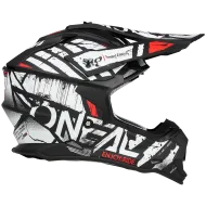 Κράνος Motocross O'NEAL 2SERIES GLITCH V.23 ΜΑΥΡΟ/ΛΕΥΚΟ
