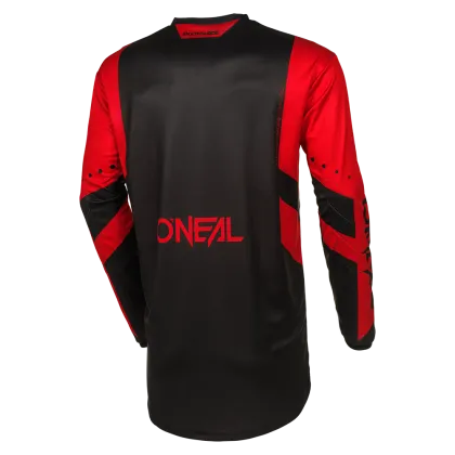 Μοτοκρός μπλούζα O`NEAL ELEMENT RACEWEAR ΜΑΥΡΟ/ΚΟΚΚΙΝΟ V.24